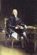 Francois Pascal Simon Gerard Portrait of French stateman Charles Maurice Talleyrand USA oil painting artist